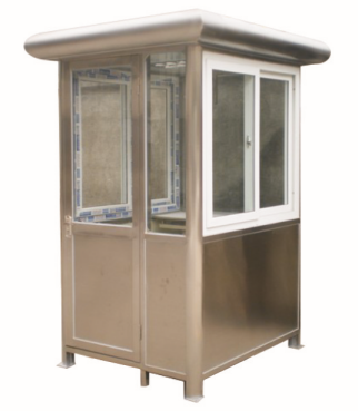 方形不锈钢岗亭